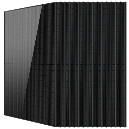 SungoldPower Mono Black PERC Solar Panel, UL 61730, 370W–500W