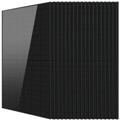 SungoldPower Mono Black PERC Solar Panel, UL 61730, 370W–500W