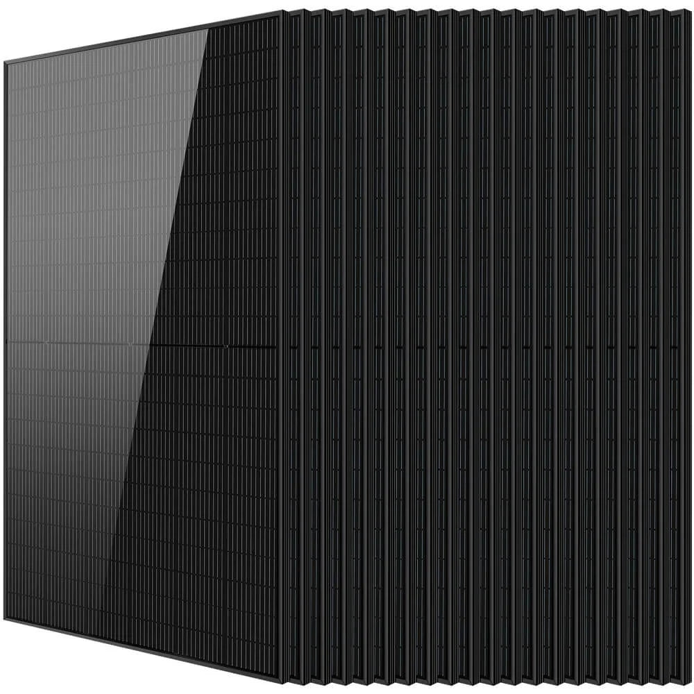 SungoldPower Mono Black PERC Solar Panel, UL 61730, 370W–500W