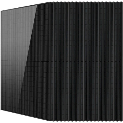 SungoldPower Mono Black PERC Solar Panel, UL 61730, 370W–500W