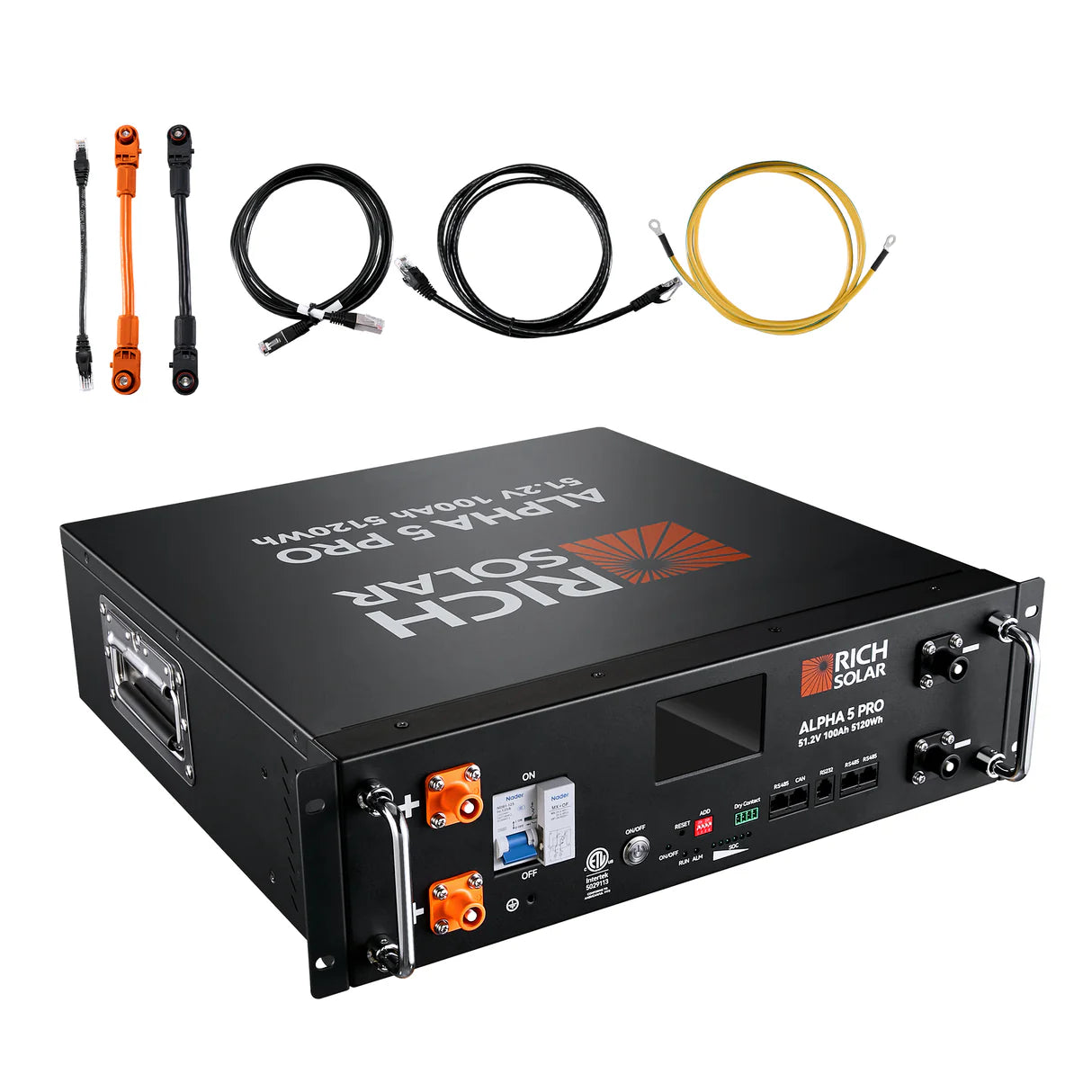 Complete Off-Grid Solar Kit RS-H6548 – 6560W PV Array, 8000W MPPT Input, 48V 120VAC Output