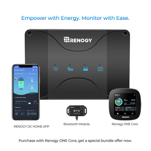 Renogy 12V 30A/50A DC-DC On-Board Battery Charger with MPPT