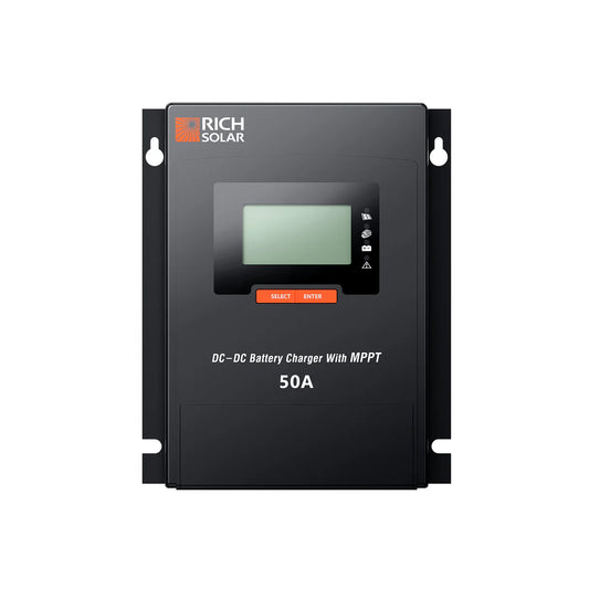 BRAVO 50 DC – 50A DC-DC Solar Charge Controller with MPPT, 12V/24V Compatible