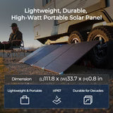 Renogy Solar Suitcase – 400W Lightweight Portable Solar Panel