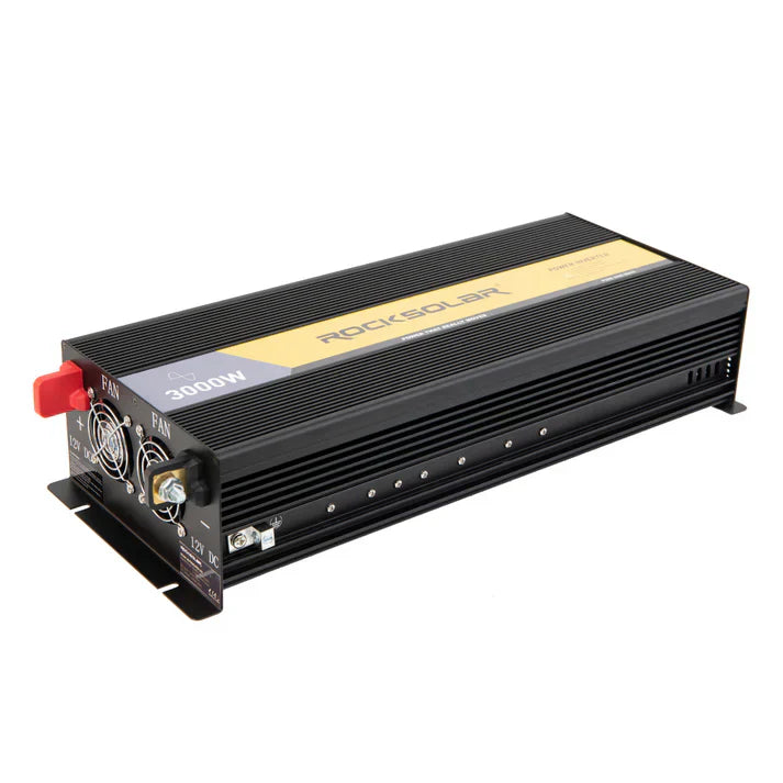 ROCKSOLAR 3000W 12V Pure Sine Wave Power Inverter – High-Efficiency Off-Grid AC Converter