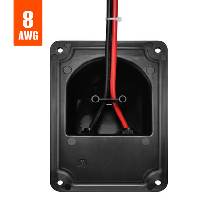 Cable Entry Plate RS-G05 – Polypropylene Housing with UL 8AWG 600V Wires & MC4 Connectors