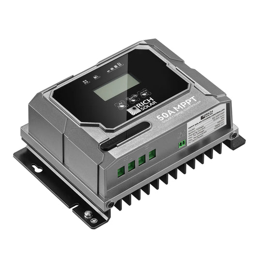 BRAVO 50 – 50A MPPT Solar Charge Controller, 12V/24V Compatible