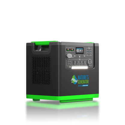 Nature’s Generator Lithium 6000 Series – 6000W to 12KW LiFePO4 Solar Backup Systems with App Control & 240V Output