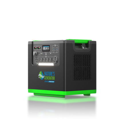 Nature’s Generator Lithium 6000 Series – 6000W to 12KW LiFePO4 Solar Backup Systems with App Control & 240V Output