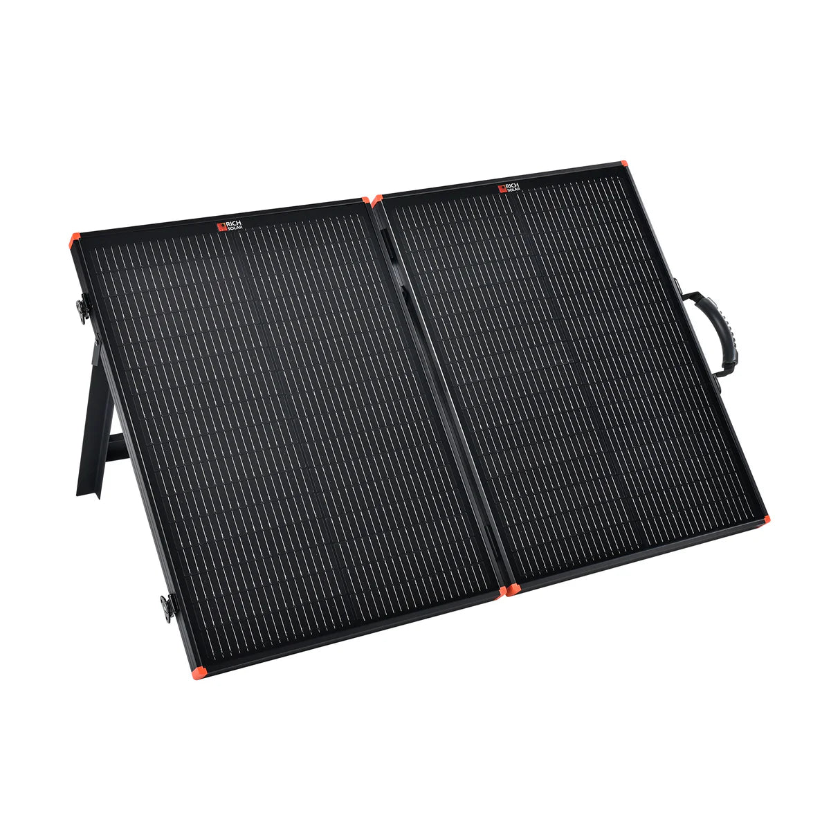 Rich Solar MEGA 100W Portable Briefcase Solar Panel Kit – 12V Charging for Generators & Power Stations