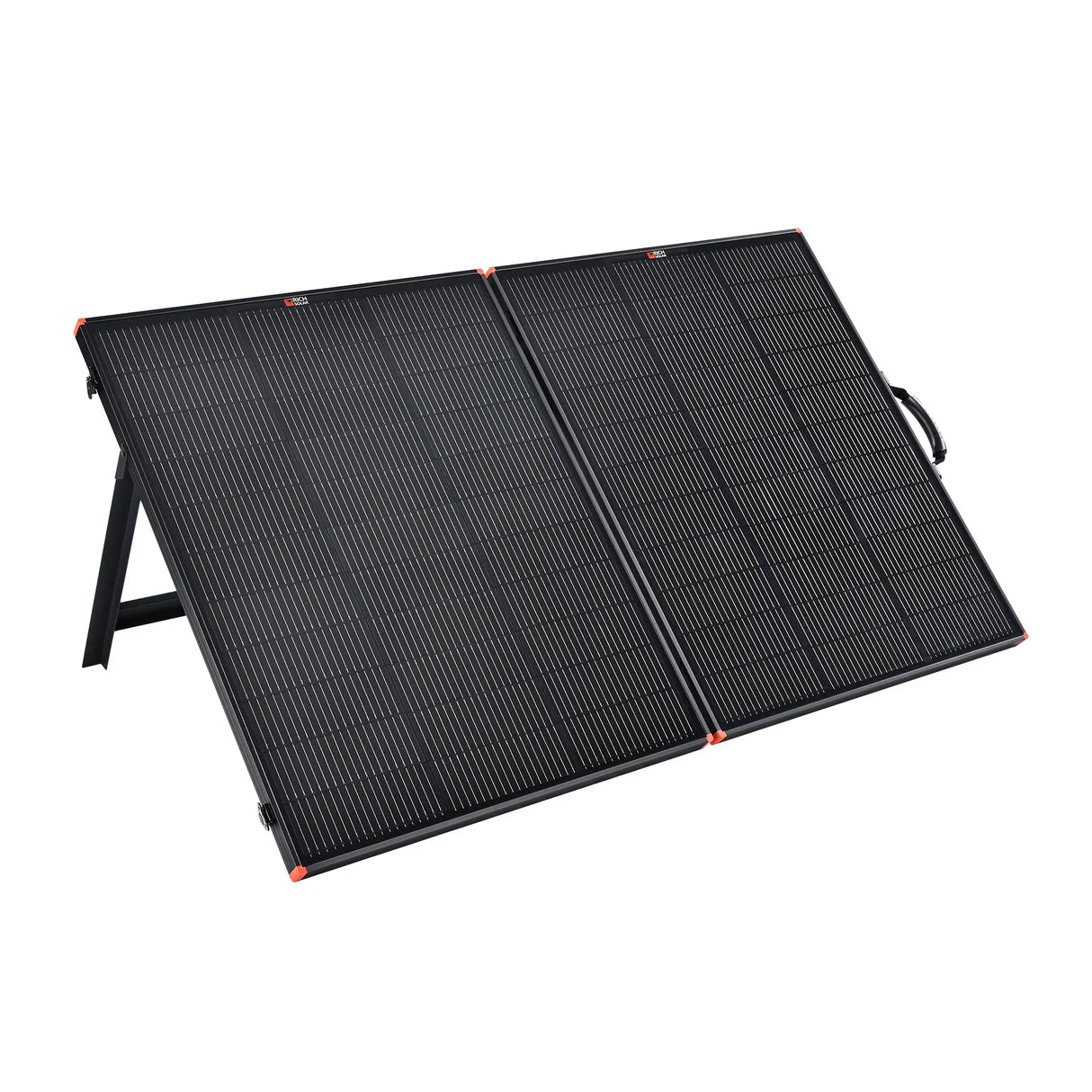 Rich Solar MEGA 200W Portable Briefcase Charging Kit – Premium 12V Solar Panel for Generators, Vans, Campers