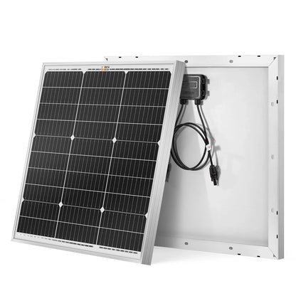 Rich Solar MEGA 50 – 50W 12V Compact Monocrystalline Solar Panel for Off-Grid Systems