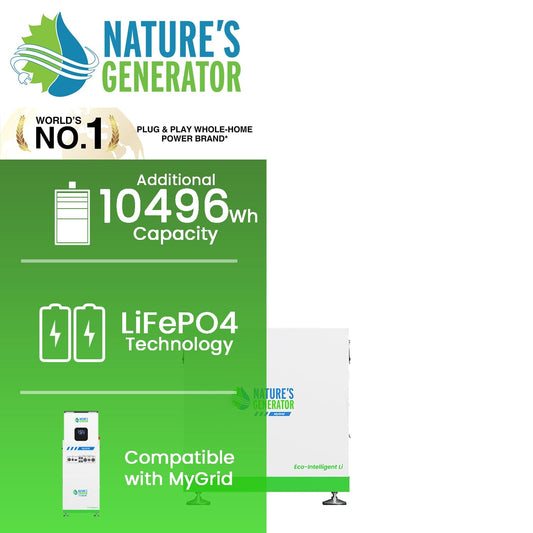 MyGrid 10K Solar Battery – Expandable Off-Grid Power System with Panel Options