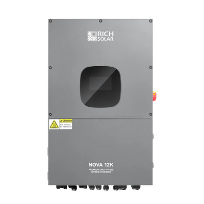 NOVA 12K Hybrid Inverter – 12000W 48V Split Phase Inverter for Off-Grid and Backup Systems