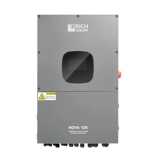 NOVA 12K Hybrid Inverter – 12000W 48V Split Phase Inverter for Off-Grid and Backup Systems