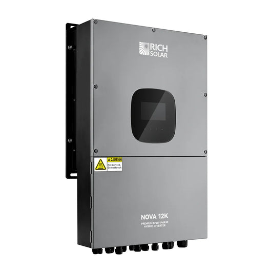 NOVA 12K Hybrid Inverter – 12000W 48V Split Phase Inverter for Off-Grid and Backup Systems