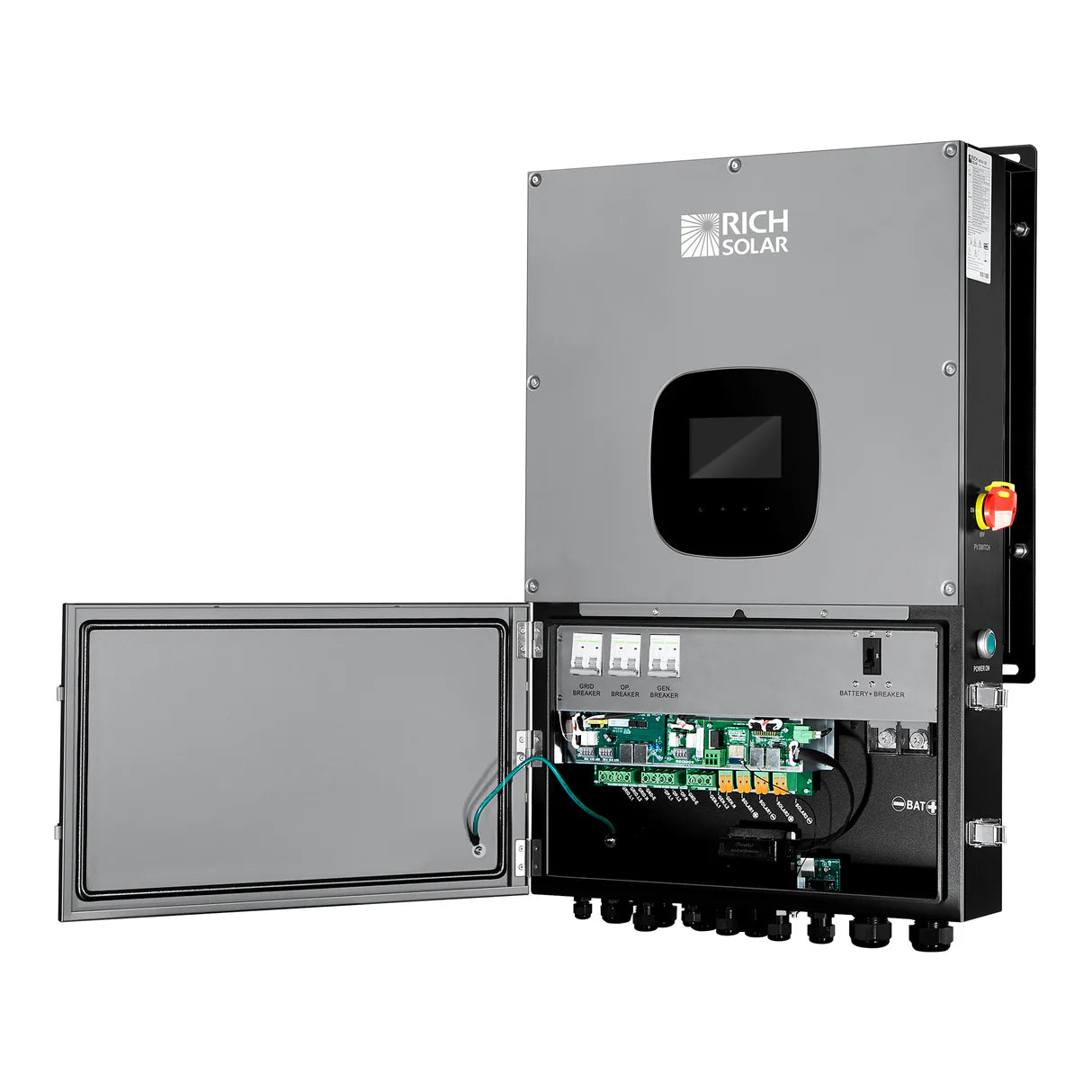 NOVA 12K Hybrid Inverter – 12000W 48V Split Phase Inverter for Off-Grid and Backup Systems