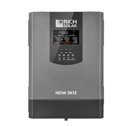 NOVA 2K12 Pure Sine Wave Inverter – 2000W 12V Off-Grid Power with Built-In Transfer Switch