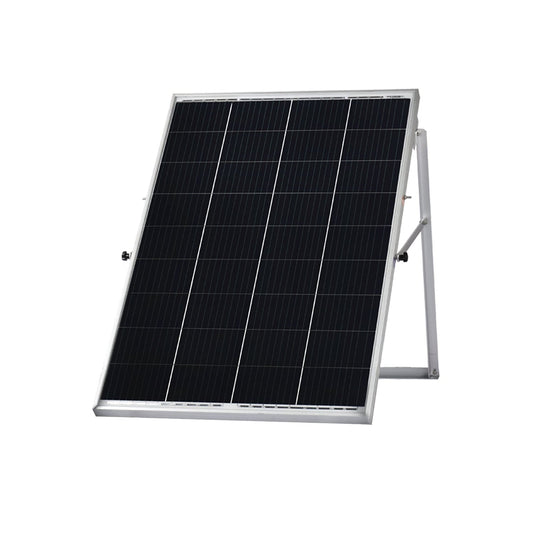 Nature's Generator Power Panel, 100W Polycrystalline Solar Panel, Wheeled Frame