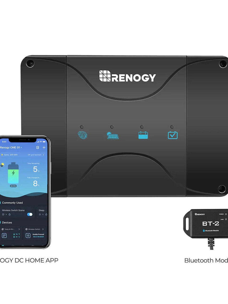Renogy 12V 30A/50A DC-DC On-Board Battery Charger with MPPT