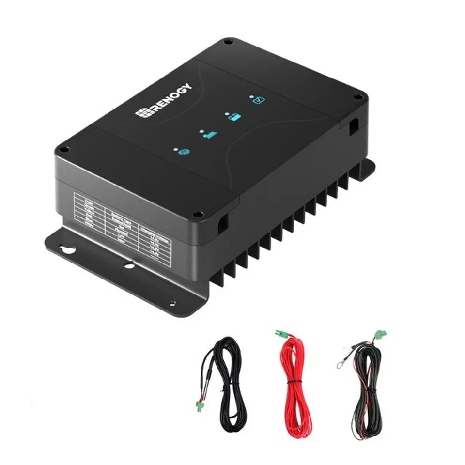 Renogy 12V 30A/50A DC-DC On-Board Battery Charger with MPPT