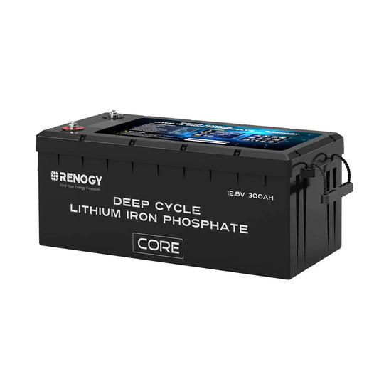 Renogy Core 300Ah LiFePO4 Battery – 12V Deep Cycle with Self-Heating & Bluetooth