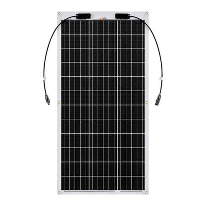 Rich Solar MEGA 100W FLEX Flexible Solar Panel – Lightweight 12V Monocrystalline for Vans, Boats, Trailers