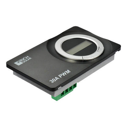 30A Flush Mount PWM Solar Charge Controller – 12V/24V Compatible