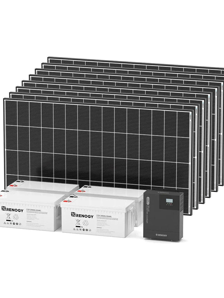 Renogy 2.5kW Essential Plus Solar Kit – 12V Off-Grid System