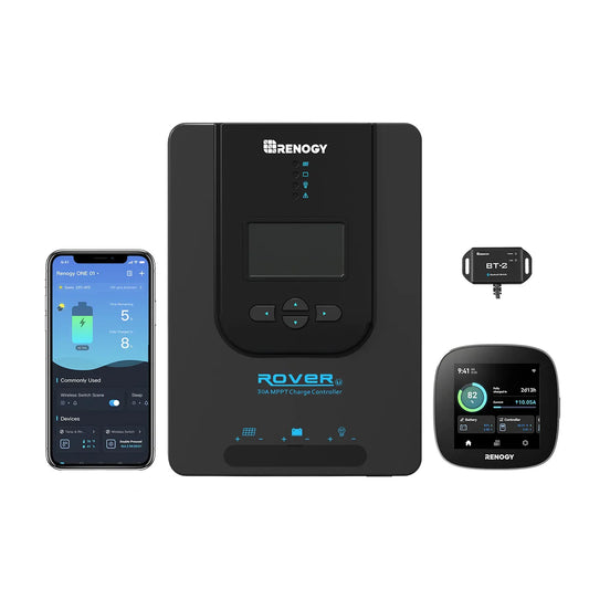 Renogy Rover Li 30 Amp MPPT Solar Charge Controller – 12V/24V