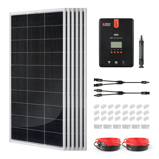 1200-Watt Solar Kit – Off-Grid Charging with 60A MPPT Controller