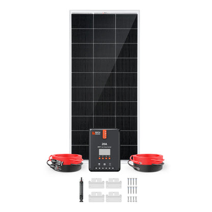 200 Watt Solar Kit – Off-Grid Charging with 20A MPPT Controller