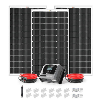 300-Watt Solar Kit – Off-Grid Charging with 40A MPPT Controller
