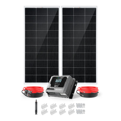 400-Watt Solar Kit – Off-Grid Charging with 40A MPPT Controller