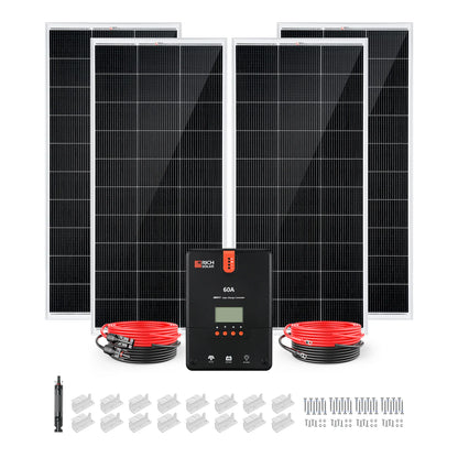 800-Watt Solar Kit – Off-Grid Charging with 60A MPPT Controller