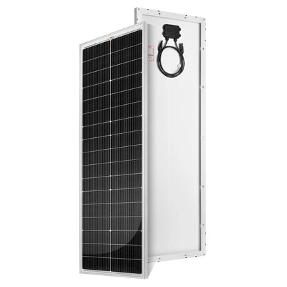 Rich Solar MEGA 100 SLIM – 100W 12V Slim Monocrystalline Solar Panel for Campers, Boats & Overlanders