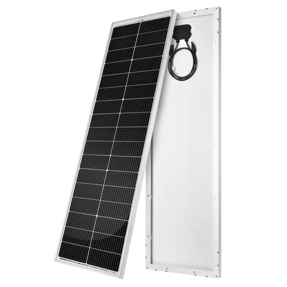 Rich Solar MEGA 100 SLIM – 100W 12V Slim Monocrystalline Solar Panel for Campers, Boats & Overlanders