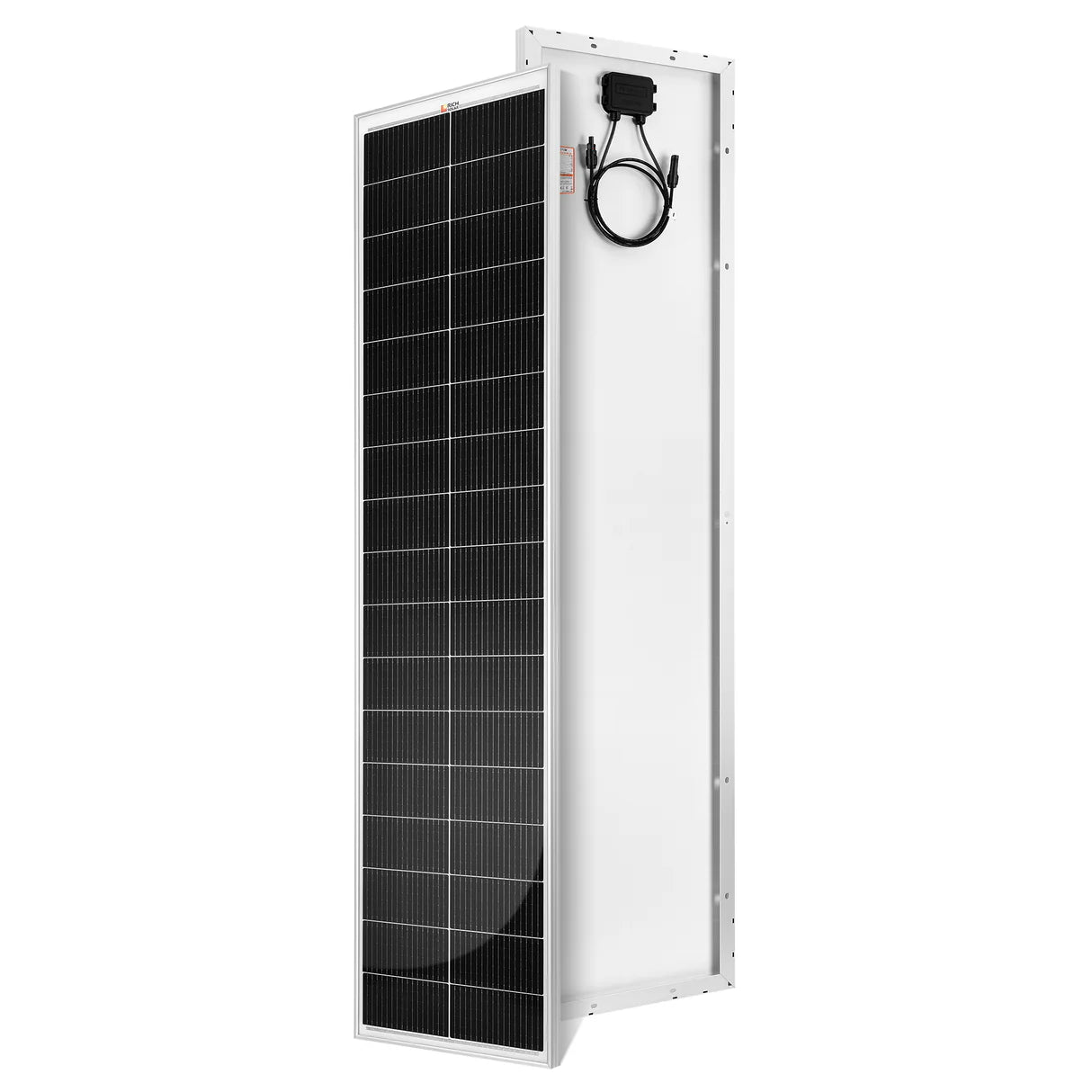 Rich Solar MEGA 130 SLIM – 130W 12V Slim Monocrystalline Solar Panel for Campers, Boats & Overlanders