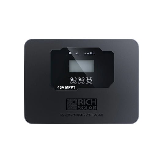BRAVO PRO 40 – 40A MPPT Flush Mount Solar Charge Controller, 12V/24V Compatible