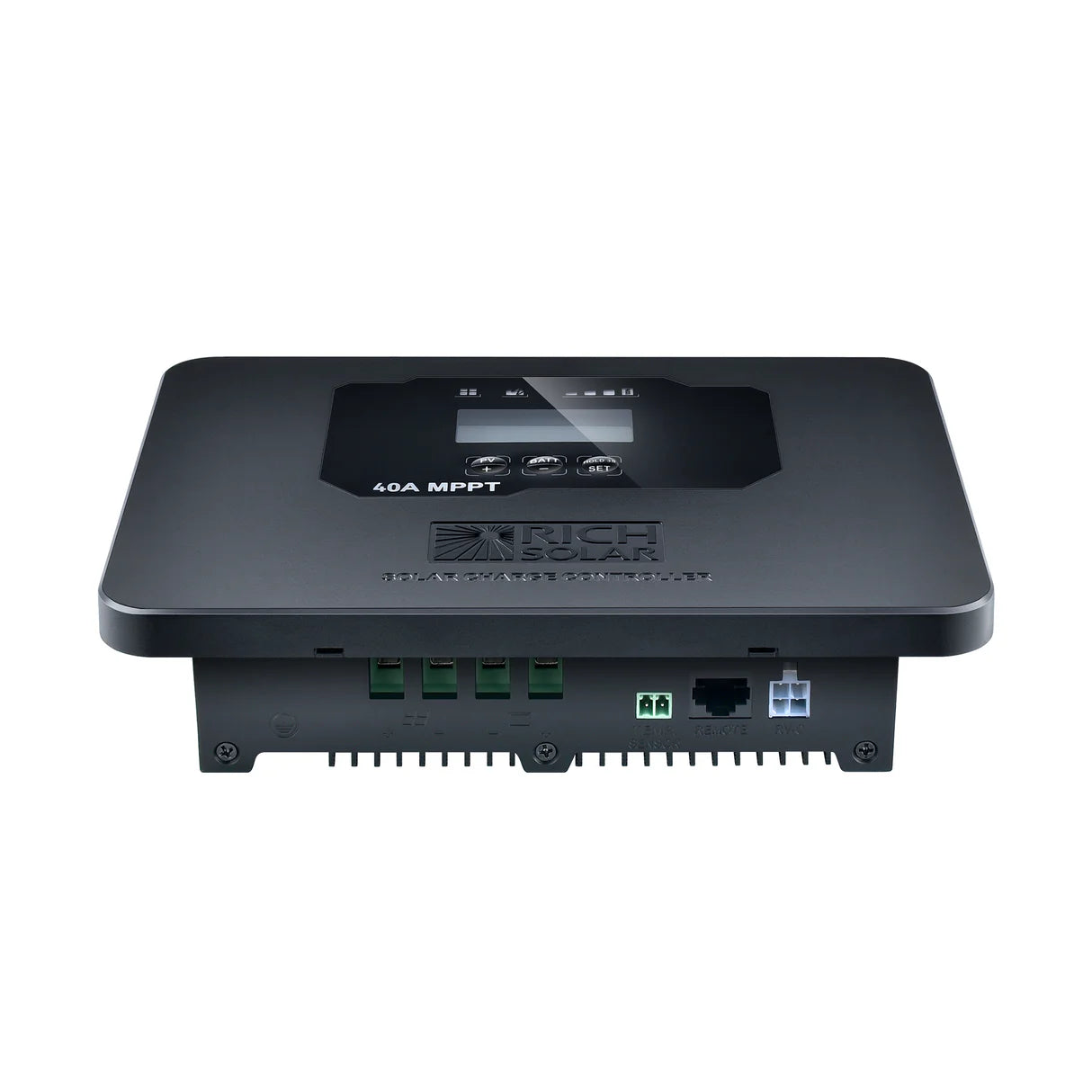 BRAVO PRO 40 – 40A MPPT Flush Mount Solar Charge Controller, 12V/24V Compatible