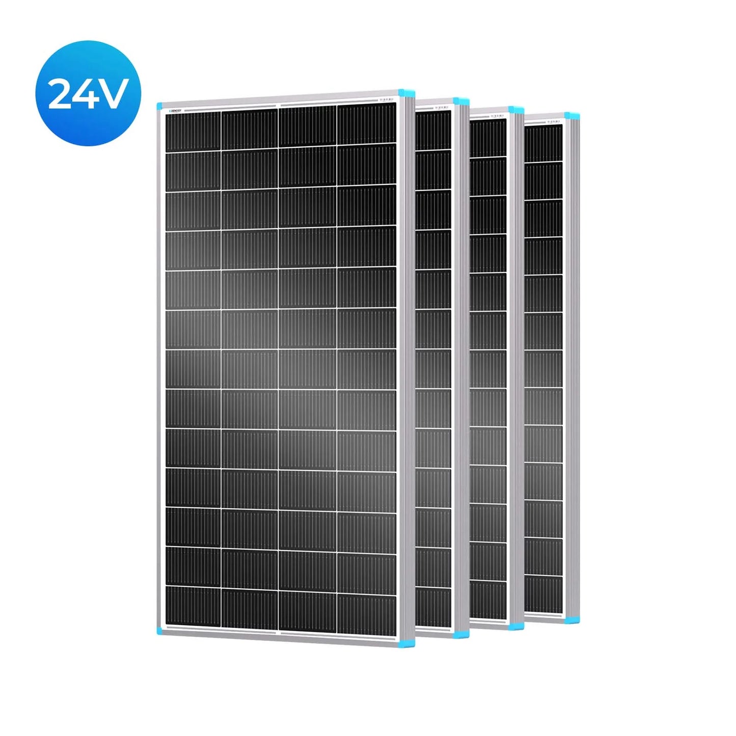Renogy N-Type 16BB Rigid Solar Panel – 100W / 175W / 200W
