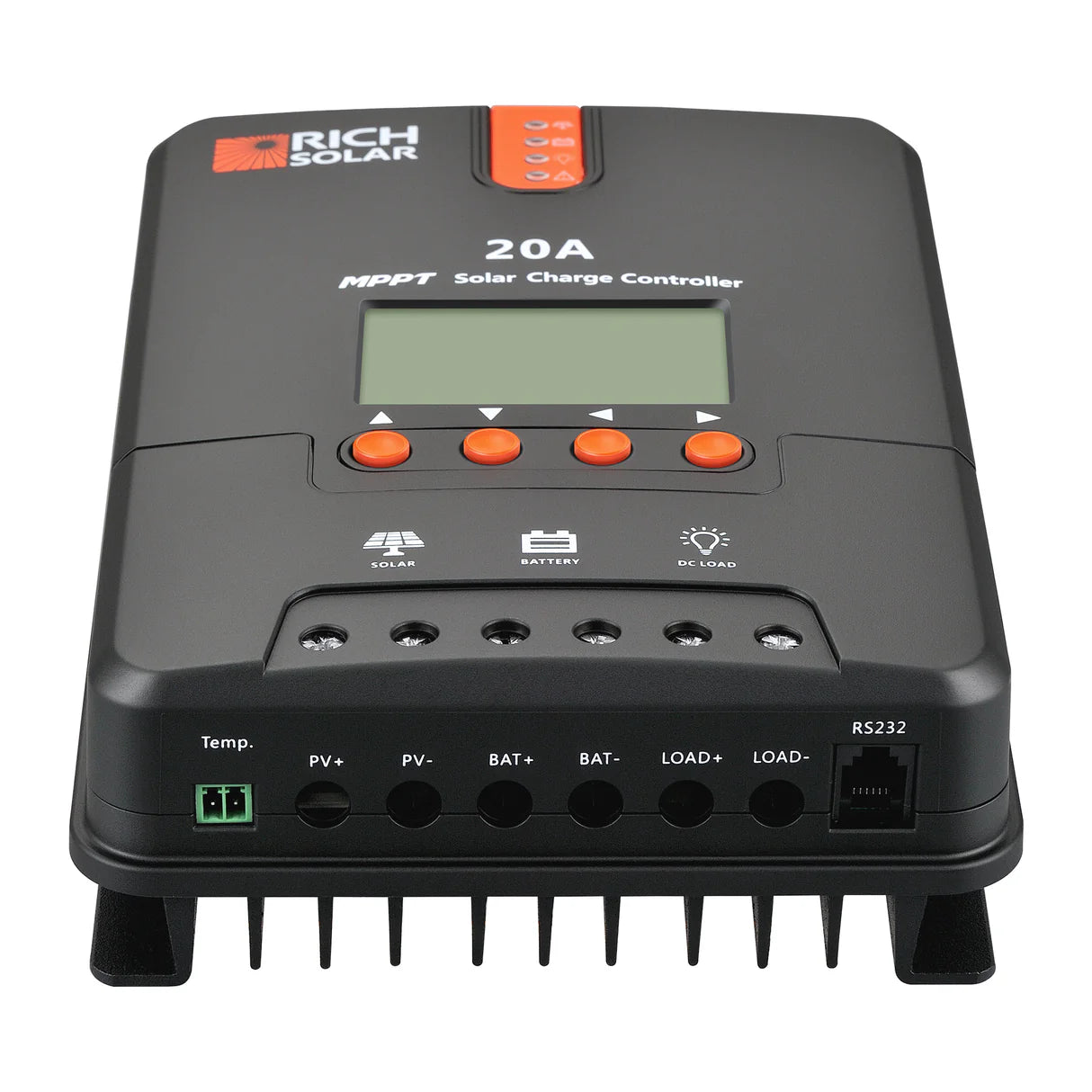 20A MPPT Solar Charge Controller – 12V/24V Battery Compatible