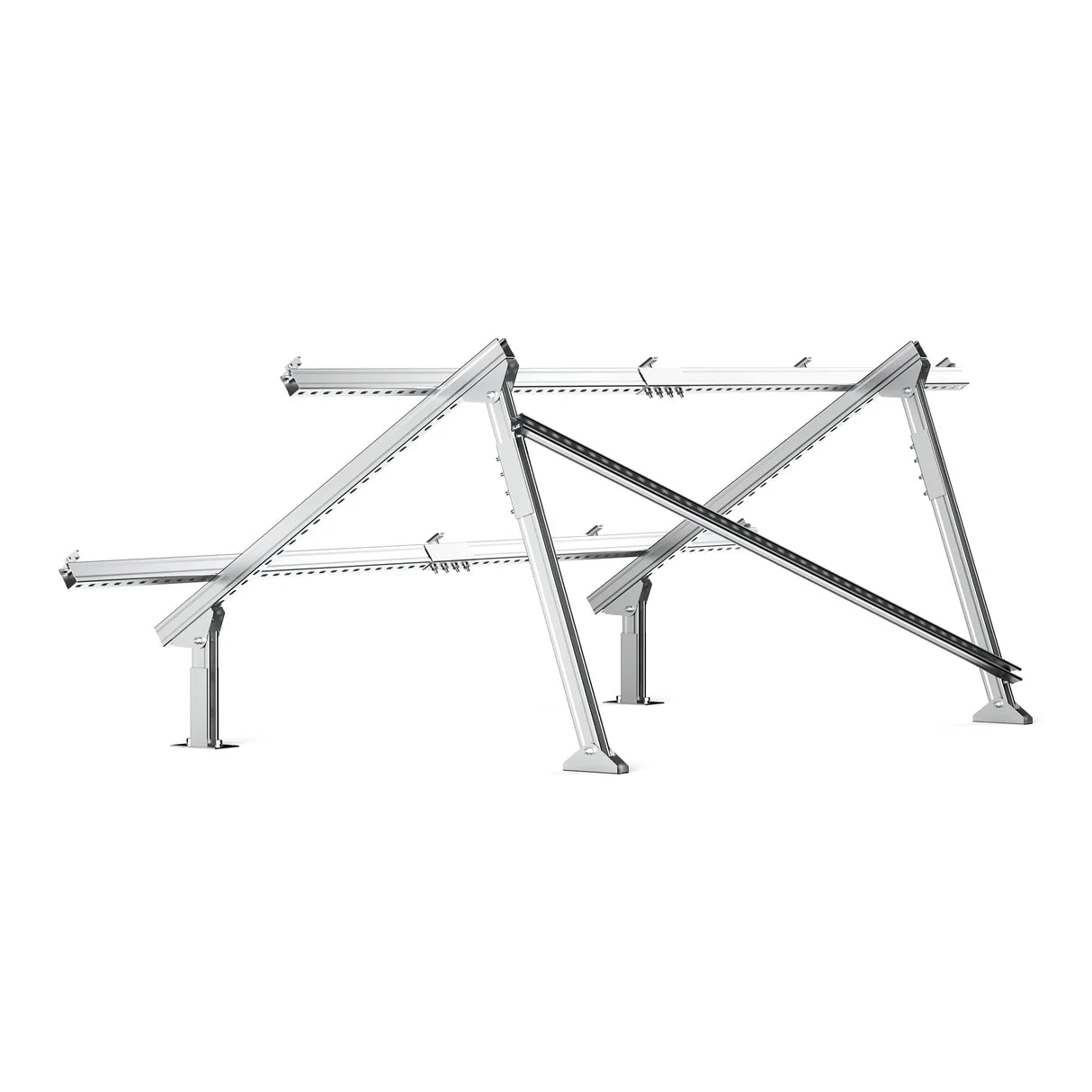Solar Ground Mount – Adjustable Brackets for MEGA 130 SLIM / MEGA 335 / MEGA 410 Panels