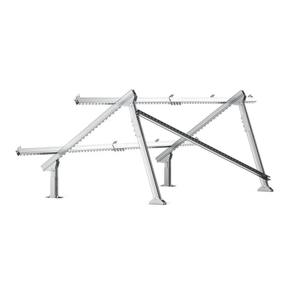 Solar Ground Mount – Adjustable Brackets for MEGA 130 SLIM / MEGA 335 / MEGA 410 Panels