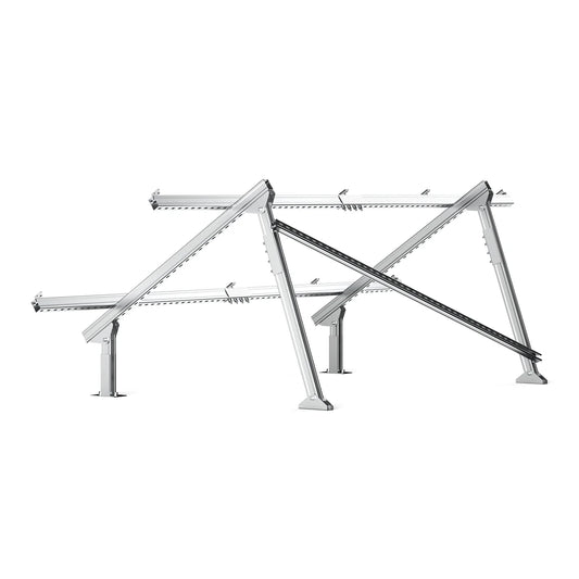 Solar Ground Mount – Adjustable Brackets for MEGA 130 SLIM / MEGA 335 / MEGA 410 Panels