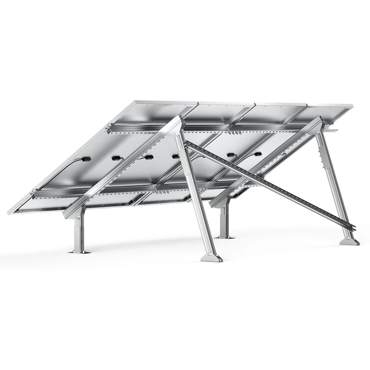 Solar Ground Mount – Adjustable Brackets for MEGA 130 SLIM / MEGA 335 / MEGA 410 Panels