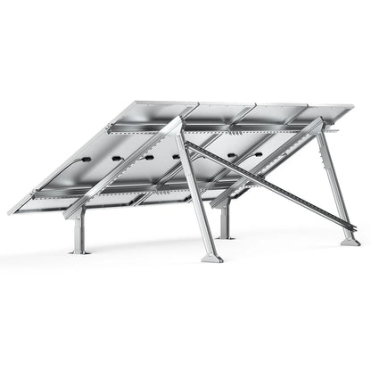 Solar Ground Mount – Adjustable Brackets for MEGA 130 SLIM / MEGA 335 / MEGA 410 Panels