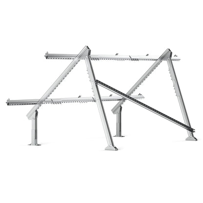 Solar Ground Mount – Adjustable Brackets for MEGA 130 SLIM / MEGA 335 / MEGA 410 Panels