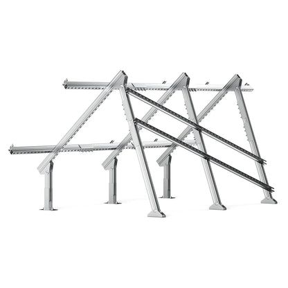 Solar Ground Mount – Adjustable Brackets for MEGA 130 SLIM / MEGA 335 / MEGA 410 Panels