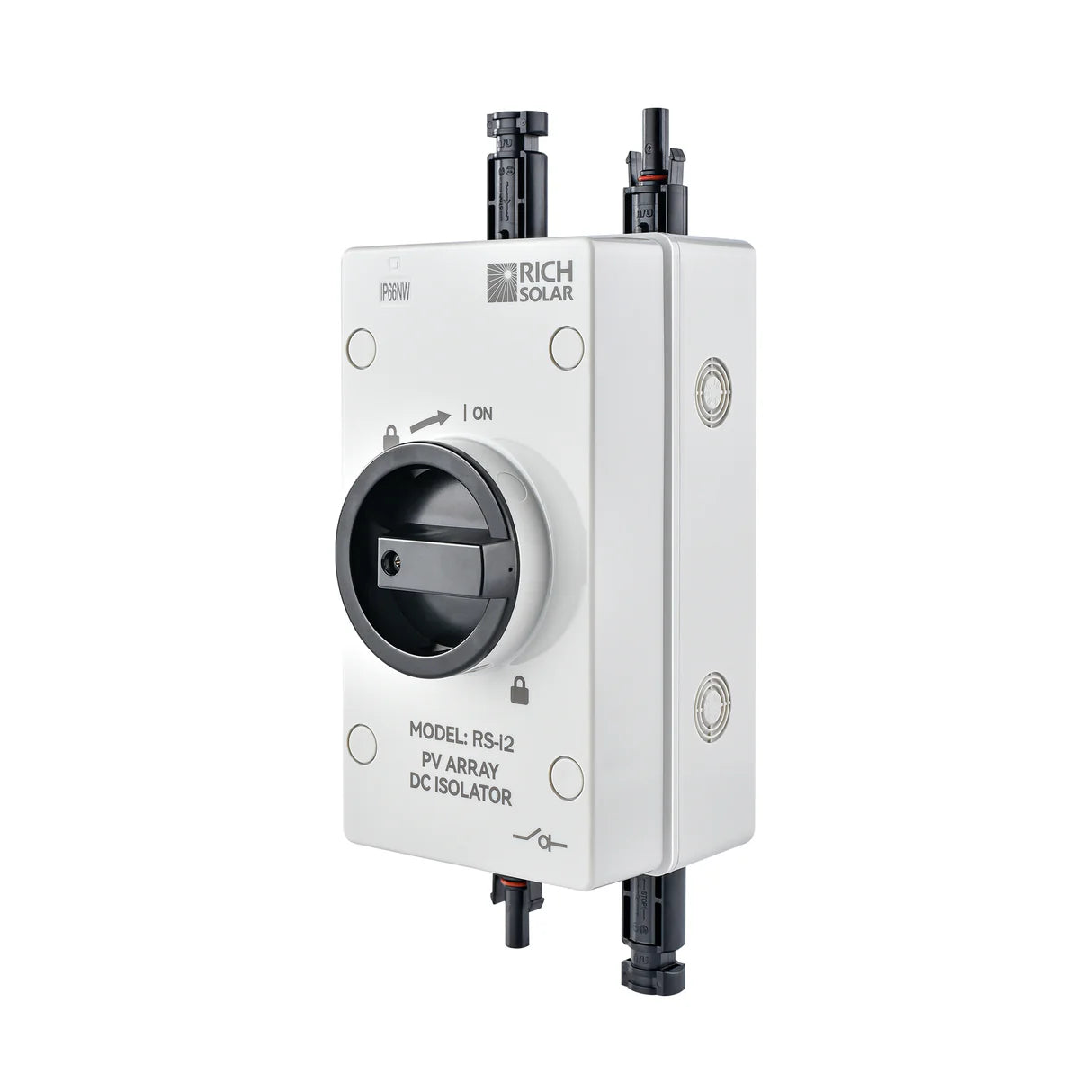 Solar PV DC Quick Disconnect Switch – 1500V 55A, 2 Pole, 1 String, Easy to Install